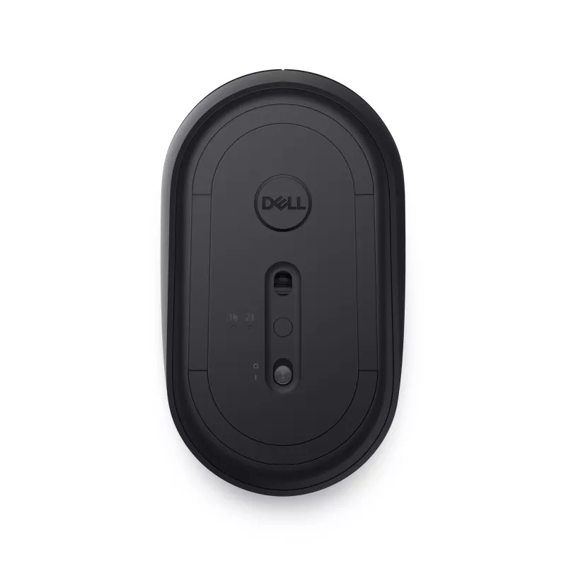 DELL draadloze muis – MS3320W - zwart, ambidexter, optisch, RF draadloos + Bluetooth, 1600 DPI, zwart