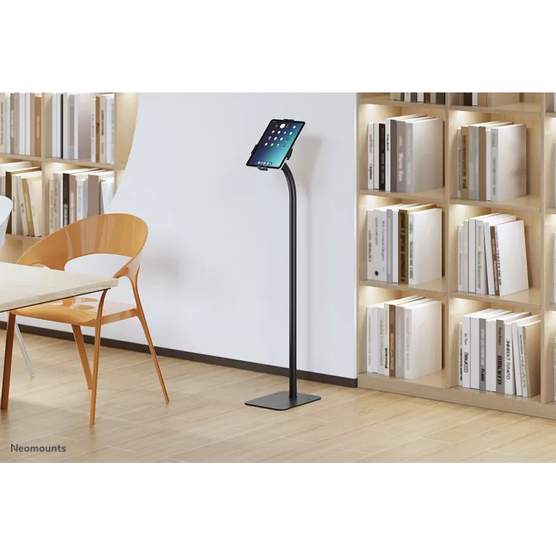 Neomounts FL15-625BL1 tabletvloerstandaard 7.9-11 inch - afsluitbaar - universeel