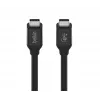 BELKIN USB4-kabel USB-C / USB-C 40 Gbit/s 100 W 0,8 m zwart