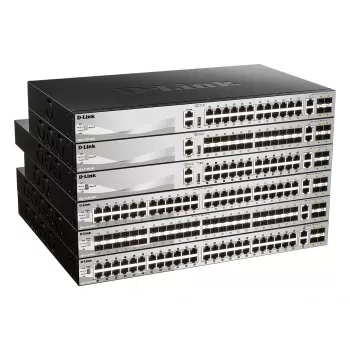 D-Link DGS-3130-54TS/E netwerkswitch managed L3 Gigabit Ethernet (10/100/1000) grijs