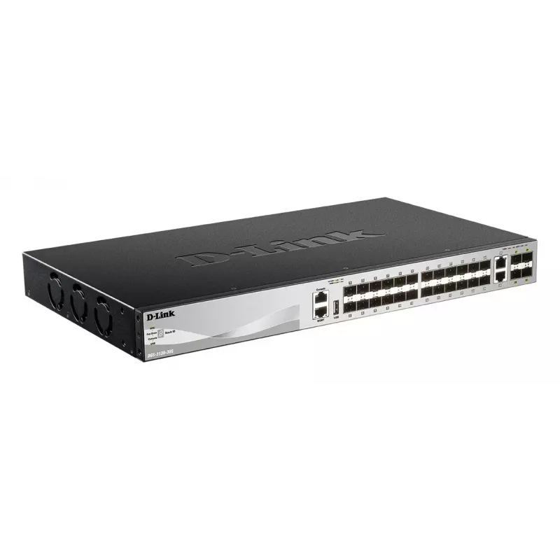 D-Link DGS-3130-30S/E netwerkswitch managed L3 10G Ethernet (100/1000/10000) grijs