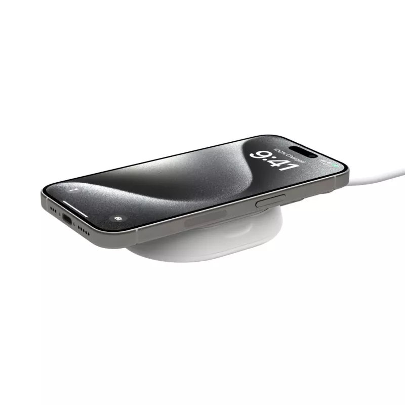 BELKIN draadloos oplaadstation – BoostCharge Pro – Qi2 15W – wit