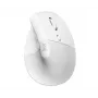 LOGITECH draadloze muis Lift for Business rechtshandig off-white