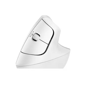 LOGITECH draadloze muis Lift for Business rechtshandig off-white