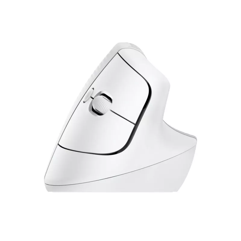 LOGITECH draadloze muis Lift for Business rechtshandig off-white