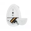LOGITECH draadloze muis Lift for Business rechtshandig off-white