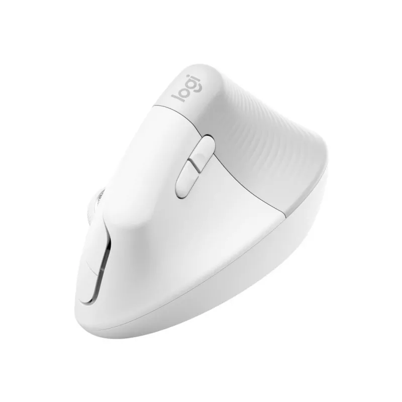 LOGITECH draadloze muis Lift for Business rechtshandig off-white