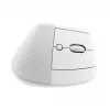 LOGITECH draadloze muis Lift for Business rechtshandig off-white