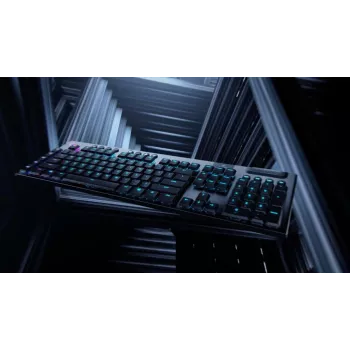 LOGITECH G915 Lightspeed draadloos RGB mechanisch gaming-toetsenbord - zwart - QWERTZ Duits - tactiel