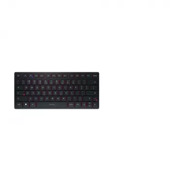 CHERRY KW 9200 MINI toetsenbord universeel USB + RF draadloos + Bluetooth QWERTY Engels zwart