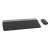 LOGITECH slanke draadloze toetsenbord- en muisset MK470 - grafiet - AZERTY Belgisch