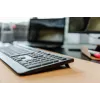 CHERRY KW 3000 toetsenbord universeel RF draadloos QWERTY Spaans zwart