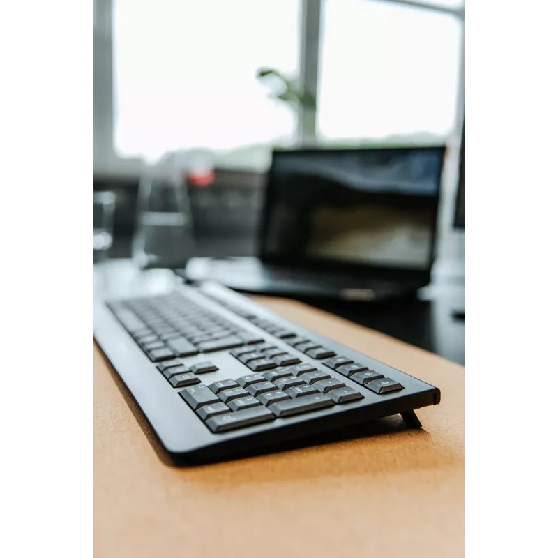 CHERRY KW 3000 toetsenbord universeel RF draadloos QWERTY Spaans zwart