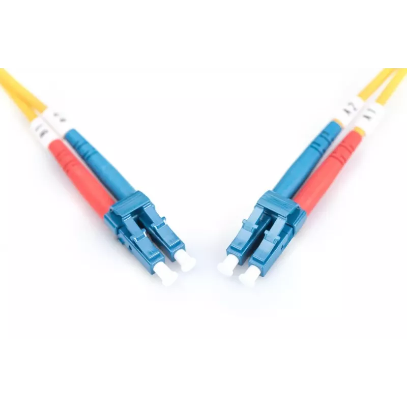 DIGITUS glasvezel-patchkabel, LC naar LC OS2, singlemode 09/125 µ, duplex, lengte 10 m
