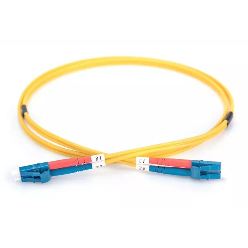 DIGITUS glasvezel-patchkabel, LC naar LC OS2, singlemode 09/125 µ, duplex, lengte 10 m