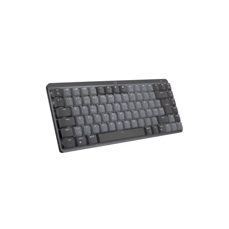LOGITECH Mx Mechanical Mini Minimalist draadloos verlicht toetsenbord - graphite Tactile Quiet Qwertz Zwitsers