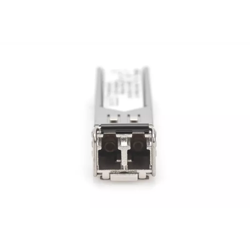 DIGITUS 1,25 Gbps SFP-module, tot 550 m multimode, LC-duplexstekker, industrieversie 1000Base-SX, 850 nm