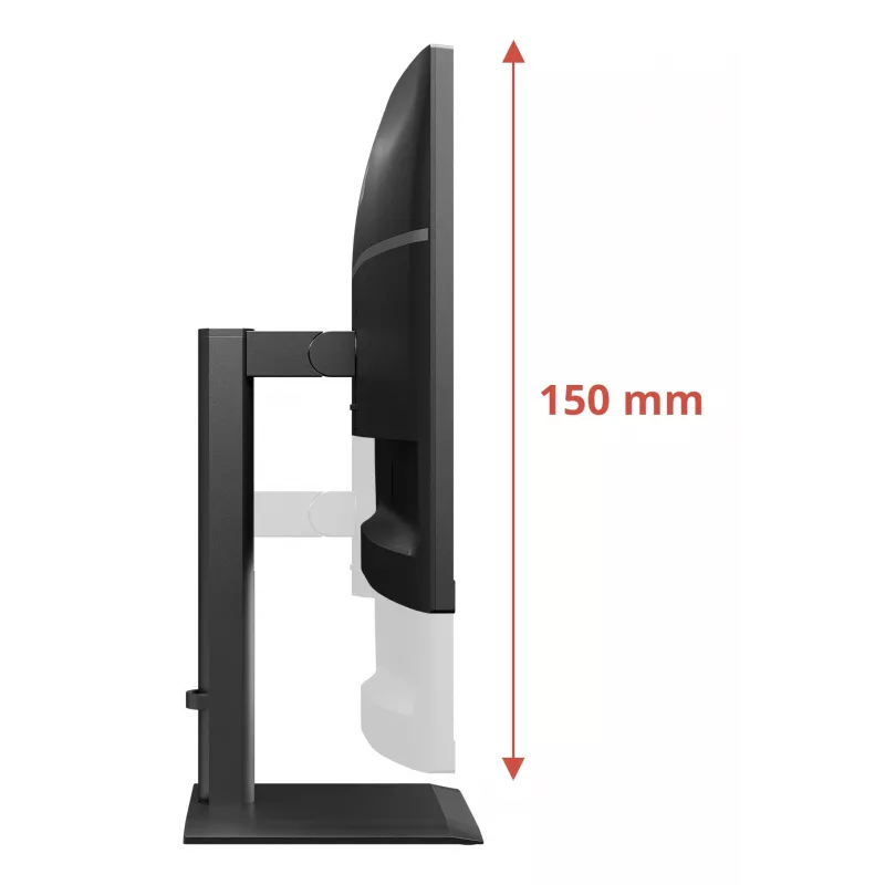 AOC E4 U27E4CV Computermonitor 68,6 cm (27 inch) 3840 x 2160 pixel 4K Ultra HD LED zwart