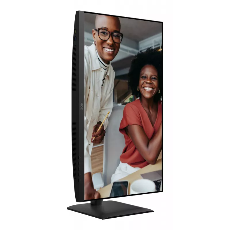 AOC E4 U27E4CV Computermonitor 68,6 cm (27 inch) 3840 x 2160 pixel 4K Ultra HD LED zwart