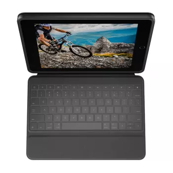 LOGITECH Rugged Folio graphite Qwertz Duits