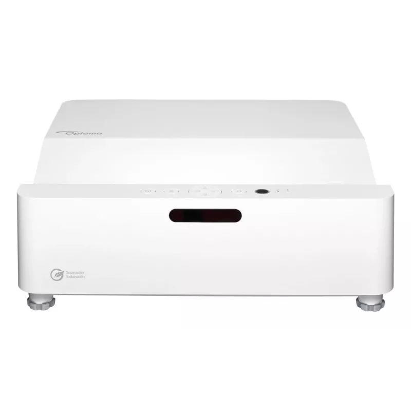 Optoma ZH430UST DLP-laserprojector met ultrakorte projectieafstand, Full HD 1920x1080, 4000 lm, 3D, wit