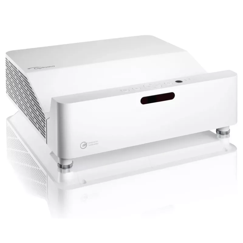 Optoma ZH430UST DLP-laserprojector met ultrakorte projectieafstand, Full HD 1920x1080, 4000 lm, 3D, wit