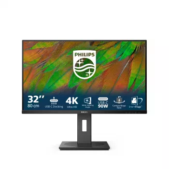 Philips 3000-serie 32B1U3900/00 computermonitor 80 cm (31,5 inch) 3840 x 2160 pixels 4K Ultra HD LCD zwart