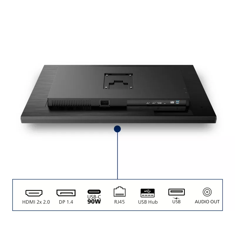Philips 3000-serie 32B1U3900/00 computermonitor 80 cm (31,5 inch) 3840 x 2160 pixels 4K Ultra HD LCD zwart