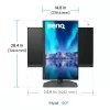 BenQ SW242Q computermonitor 61,2 cm (24,1 inch) 2560 x 1600 pixels WQXGA LED zwart