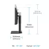 BenQ SW242Q computermonitor 61,2 cm (24,1 inch) 2560 x 1600 pixels WQXGA LED zwart