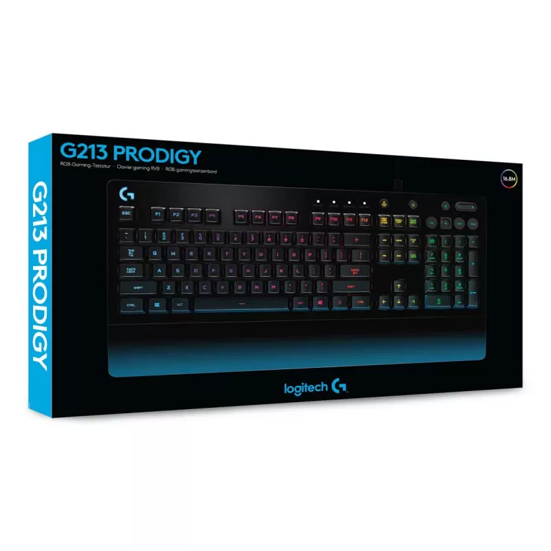 LOGITECH G213 Prodigy gaming-toetsenbord USB - Azerty Belgisch