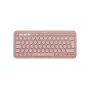 LOGITECH Pebble Keys 2 K380s - compact Bluetooth-toetsenbord - Tonal Rose - Qwerty Int