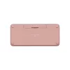 LOGITECH Pebble Keys 2 K380s - compact Bluetooth-toetsenbord - Tonal Rose - Qwerty Int