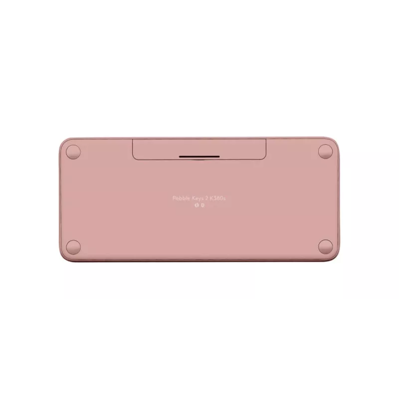LOGITECH Pebble Keys 2 K380s - compact Bluetooth-toetsenbord - Tonal Rose - Qwerty Int