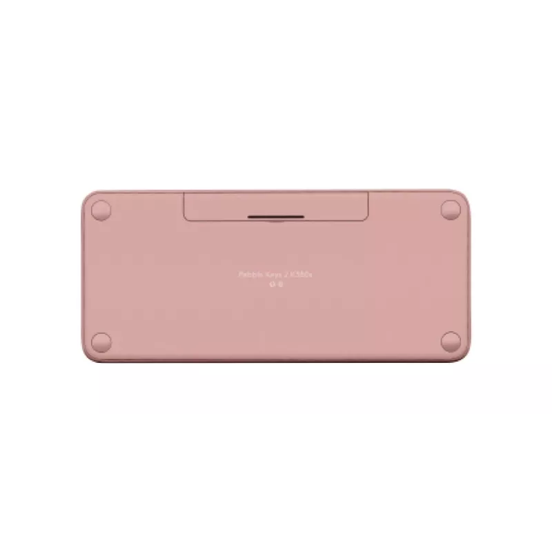 LOGITECH Pebble Keys 2 K380s - compact Bluetooth-toetsenbord - Tonal Rose - Qwerty Int