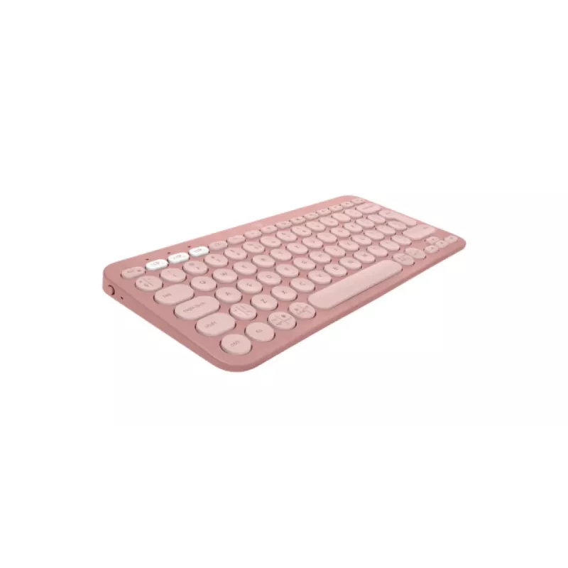 LOGITECH Pebble Keys 2 K380s - compact Bluetooth-toetsenbord - Tonal Rose - Qwerty Int