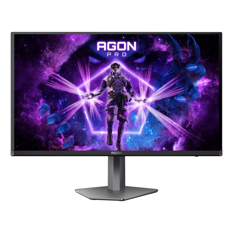 AOC AGON PRO AG276QZD2 computermonitor 67,3 cm (26,5 inch) 2560 x 1440 pixels Quad HD QD-OLED zwart, grijs