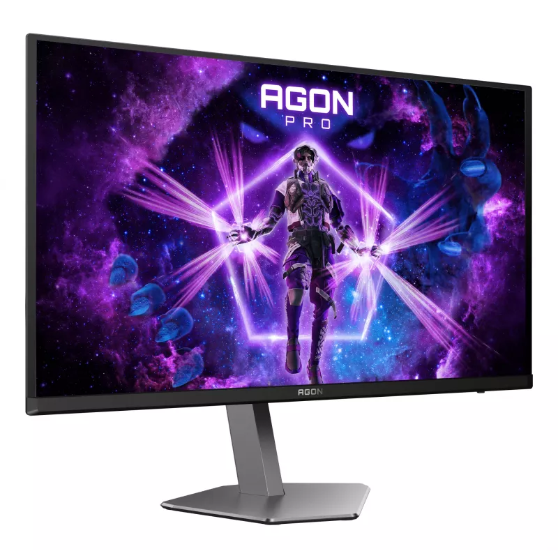 AOC AGON PRO AG276QZD2 computermonitor 67,3 cm (26,5 inch) 2560 x 1440 pixels Quad HD QD-OLED zwart, grijs