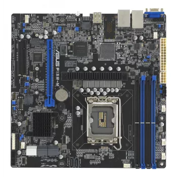 Moederbord ASUS P13R-M Intel C262 LGA 1700 micro ATX, DDR5, 4 DIMM, 128GB, 8x SATA III, 1x M.2, 2x LAN