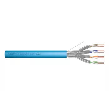 DIGITUS installatiekabel - CAT6a - U/FTP - AWG 23/1 - 305 m - blauw