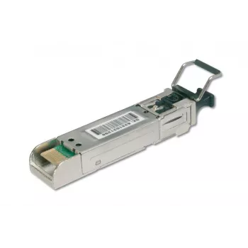 DIGITUS HP-compatibele 1,25-Gbit/s-SFP-module, tot 20 km singlemode, LC-duplex stekker, 1000Base-LX, 1310 nm