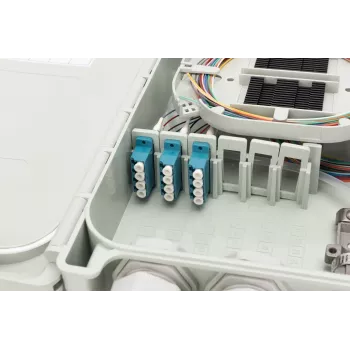 Digitus FTTH/FTTB verdeelbox voorgemonteerd OS2 12 vezels LC/PC