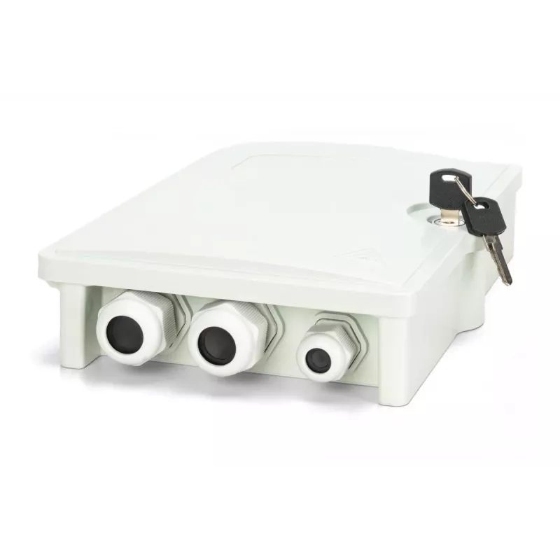 DIGITUS FTTH verdeelbox - singlemode LC-APC voorgeconfectioneerde koppelingen pigtails