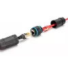 Digitus DN-93905-OD CAT 6A RJ45-koppelstuk voor buiten, IP68, zwart