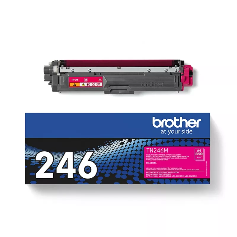 Brother TN-246M tonercartridge 1 st. origineel magenta