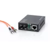 DIGITUS mediaconverter, multimode 10/100Base-TX naar 100Base-FX, incl. voeding, ST-stekker, tot 2 km