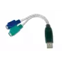 DIGITUS adapter van USB naar 2x PS/2 (DA-70118)