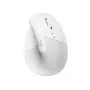 LOGITECH Lift voor Mac verticale ergonomische muis - off-white/lichtgrijs - EMEA