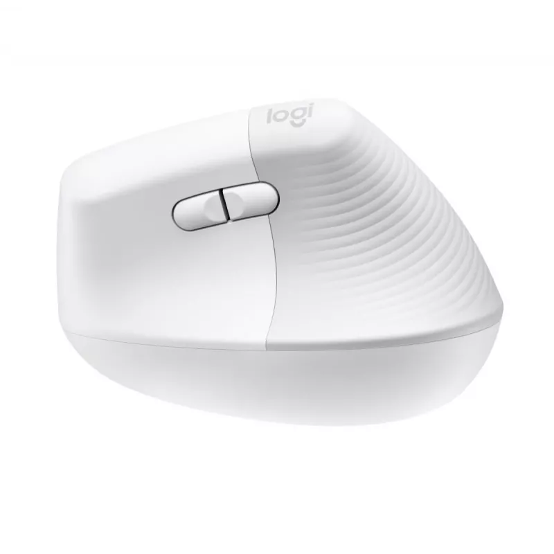 LOGITECH Lift voor Mac verticale ergonomische muis - off-white/lichtgrijs - EMEA