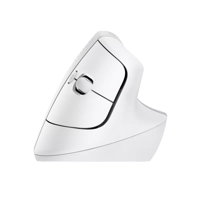 LOGITECH Lift voor Mac verticale ergonomische muis - off-white/lichtgrijs - EMEA